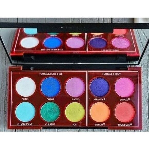 URBAN DECAY WIRED FACE, BODY & EYESHADOW 10 PAN PALETTE - Picture 7 of 8